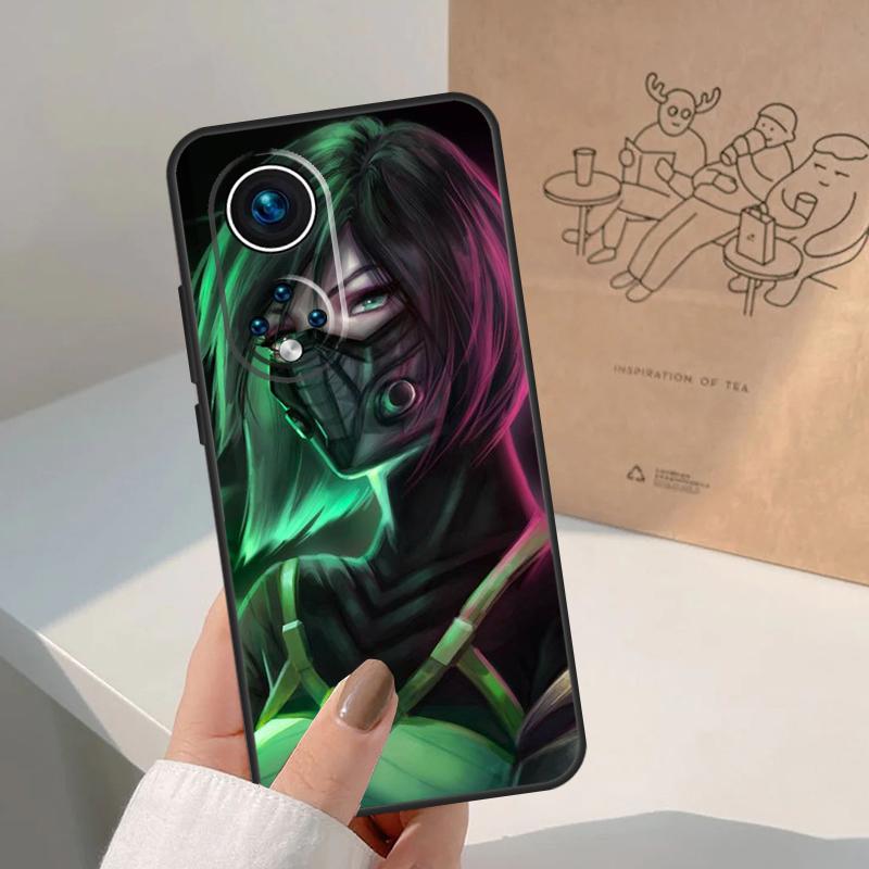 Valorant Game Case For Honor Magic 8 Pro 5 6 7 Lite Honor 200 400 Pro X9c X9b X9a X8a X8b 50 70 90 Cover