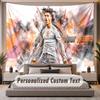 Gepersonaliseerd Naambord Tapijt Cristiano Ronaldo Gepersonaliseerd Polyester Wandkleed Voor Slaapkamer En Kamer