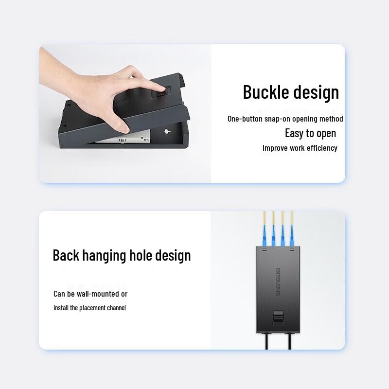 4-Port Fiber Optic Terminal Box