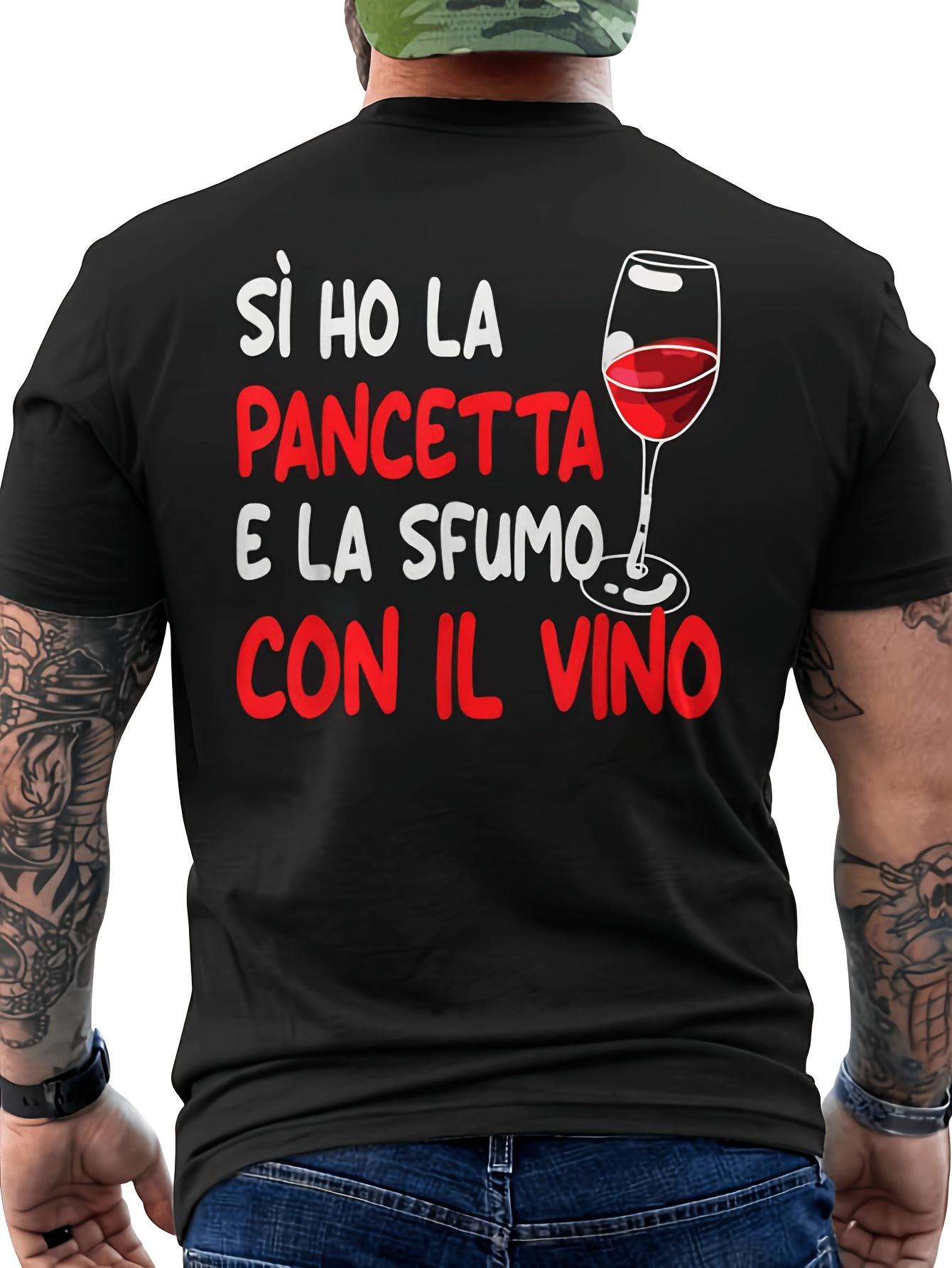 T-Shirt y2k Ilino Italian Phrase Back S