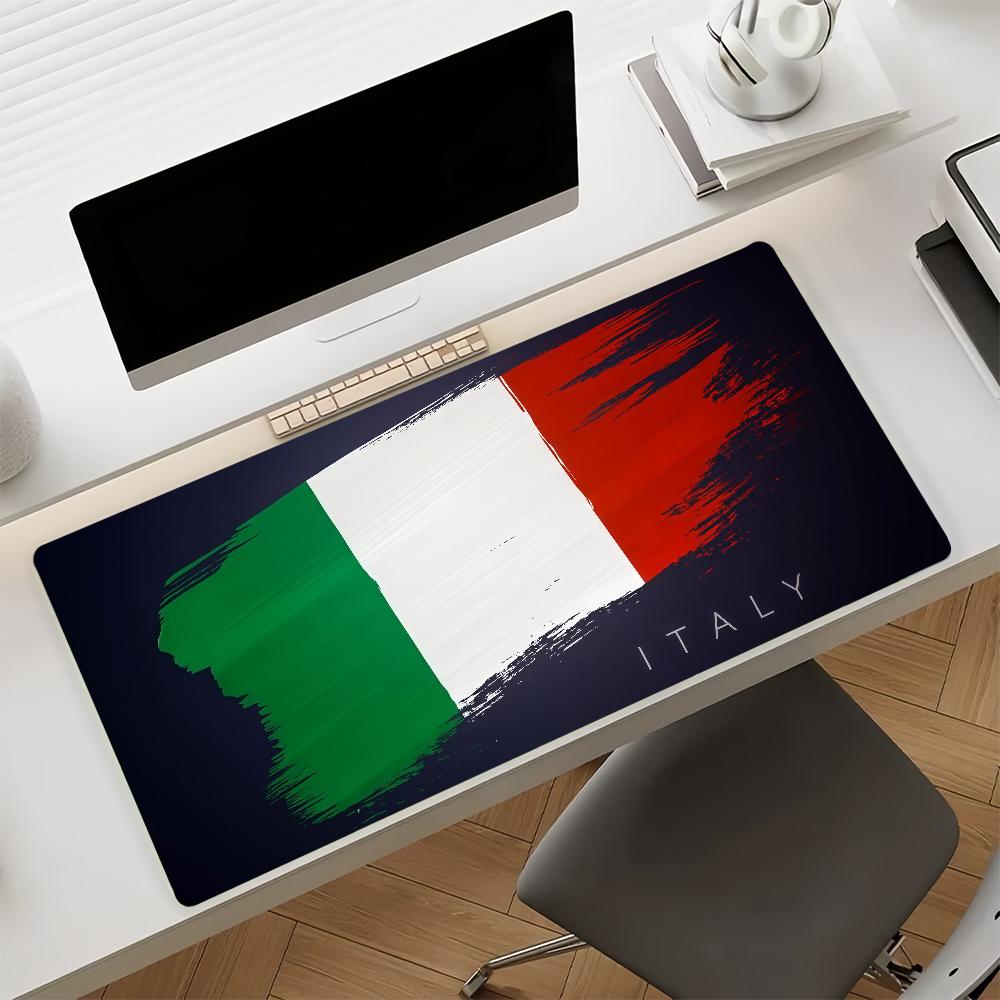 Nation Italy   Mouse Pad Nonslip Rubber Computer Mat Gamer Balance Decoracion Deskmat Laptop Office Large
