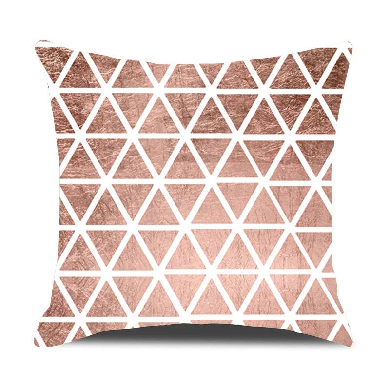 New Car Pillow Nordic Style Bedside Print Pillowcase Bedroom Sofa Cushion Short Plush Pillow