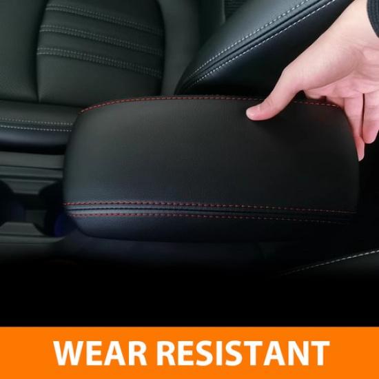 New!Center Console Box Armrest Cover PU Leather Pad For Toyota Corolla 2014-2018