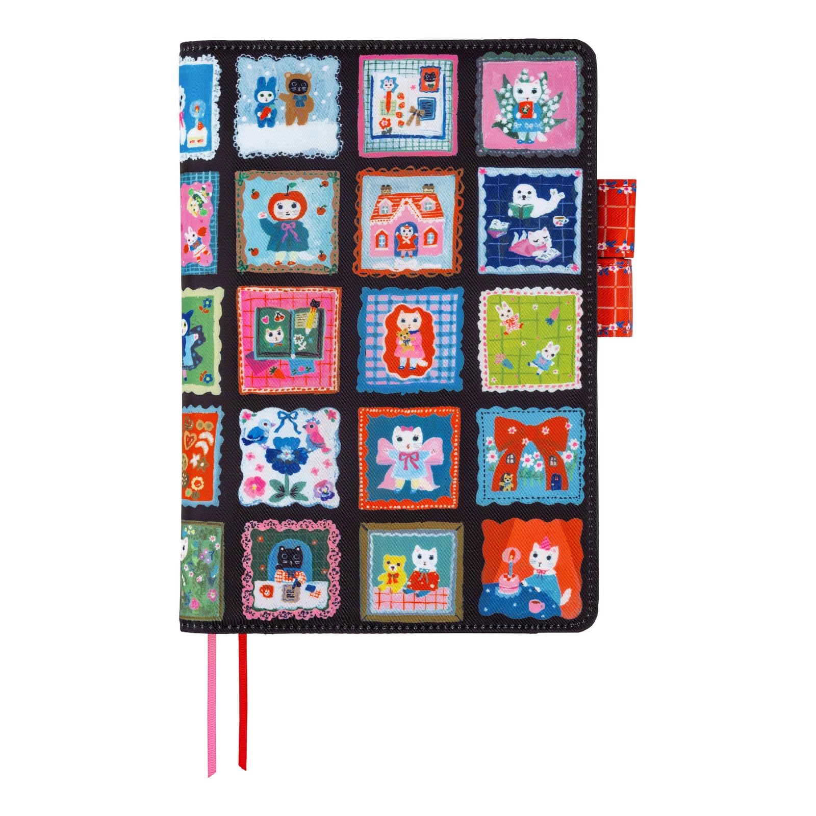 

Обложка для ежедневника Hobonichi Techo Cousin от Yumi no Everyday (A5) Китагиси/Сиронэко чёрный