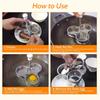 Egg Boiler Egg Poacher Durable Stainless Steel Egg Cups Kitchen Gadget Easy To Use For Poached Eggs Brunch Breakfast