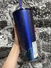 [USED] Overseas Exclusive Starbucks Korea Summer Stainless Steel Tumbler with Sparkling Logo