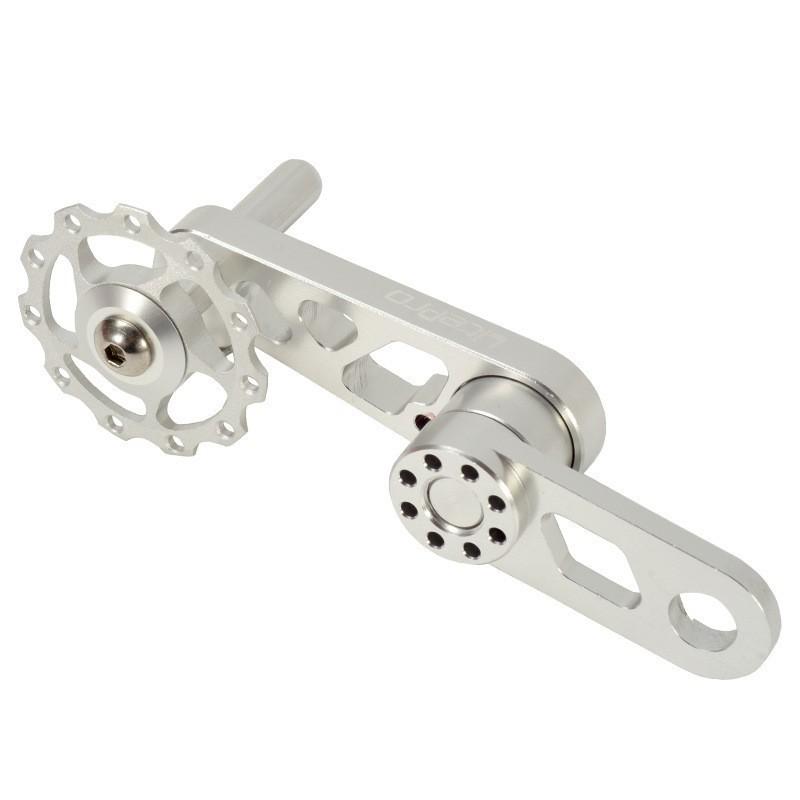 Folding Bike Chain Guide Derailleur Pulley With Oval Chainring Compatibility Aluminum Tensioner LitePro