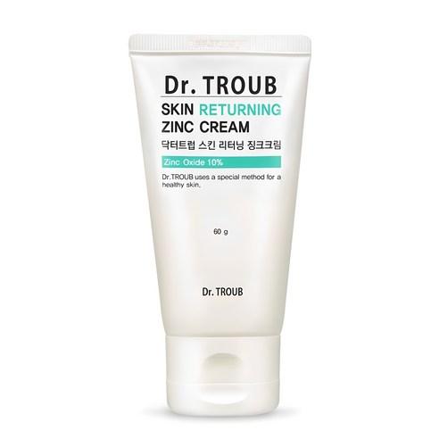 Sidmool Dr. Troub Skin Returning Zinc Cream 60g – Soothing & Sebum Control Repair Cream 60g
