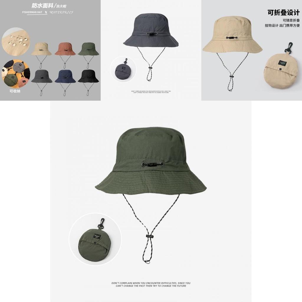 Chapéu de Pescador Impermeável de Secagem Rápida Unissex Para Caminhada e Pesca Proteção Solar
