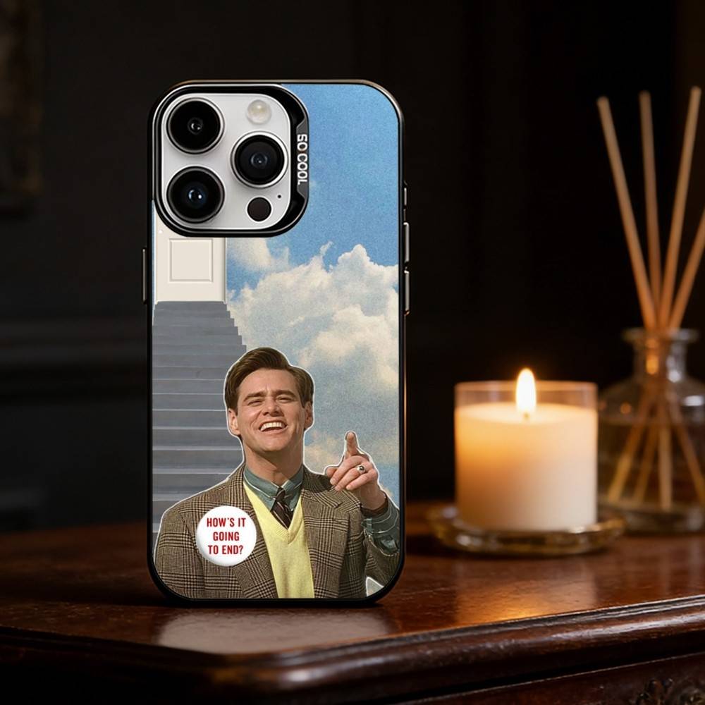 T-Trumen Movie S-Show Movie Phone Case For iPhone 17,16,15,14,13,12,11,Pro Max,Plus Candy Silver Cover
