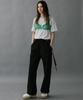 HYII Two-Strap Wide Pants [Black]