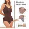 Body Shaping Bodysuit with Tummy Control and Adjustable Straps