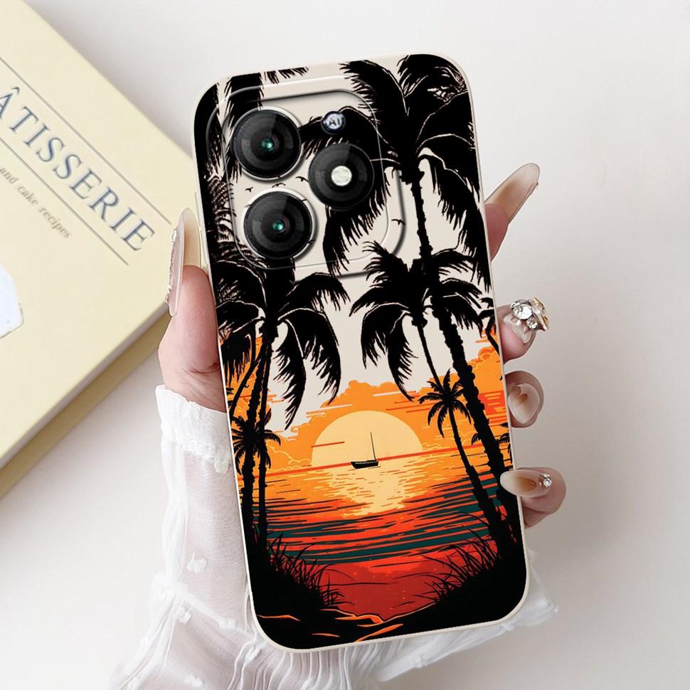 For Itel A70 A665L Case Soft Silicone Fashion Rabbit Phone Cover For Itel A 70 A70 Fundas ItelA70 Casing Shockproof Cover