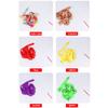 2m Gym Dance Ribbons Rhythmic Equipment Ballet Streamer Gymnastics Rainbow Stick Twirler for Kids