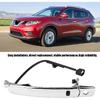 Car Door Handle, 80640-CA012 80645-CA000 Chrome Outside Exterior Door Handle Front Left with Wire and Sensing for Rogue 2010-2013