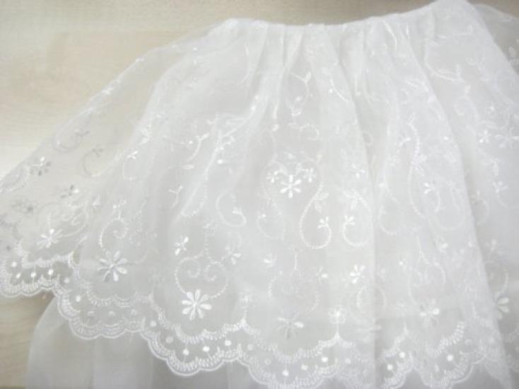 [OP mini] Small flower embroidered cape with hat for shrine visit 507121