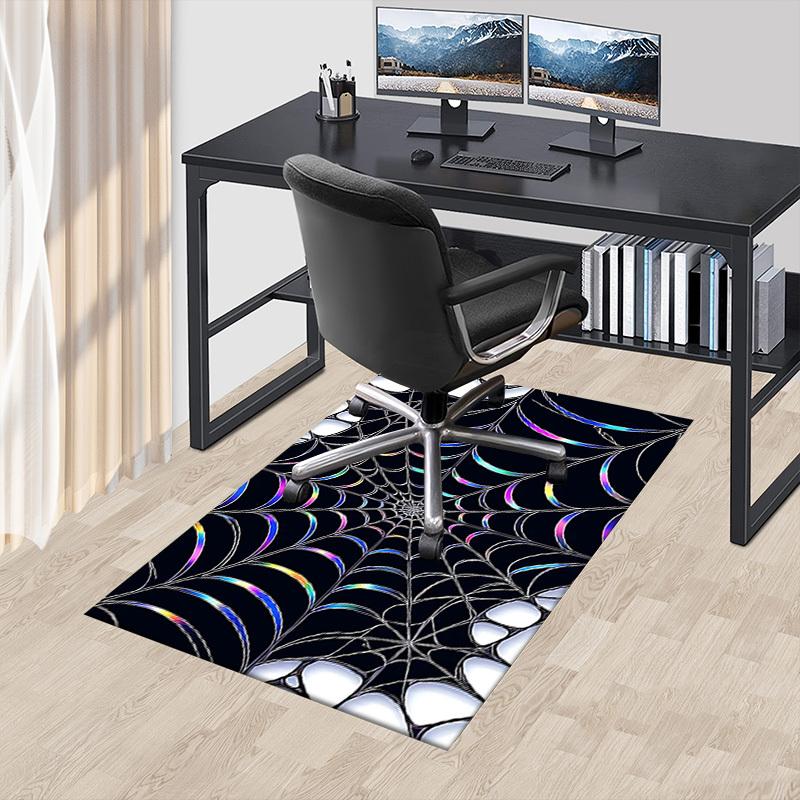 1PC spiderweb pattern Extra Large Non Slip Floor carpet, Office, family, Studio   Large Area Rug Indoor Rugs, Bold Statement Piece