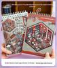 Tirador Cottage Girl Scary Scene Stickers: DIY Journal & Toy Collection