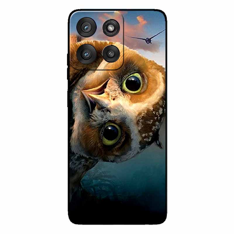 For Motorola Moto G56 G86 Case Fashion Protective Silicone Back Cover For Moto G86 5G TPU Back Phone Capa MotoG56 5G Wolf Funda