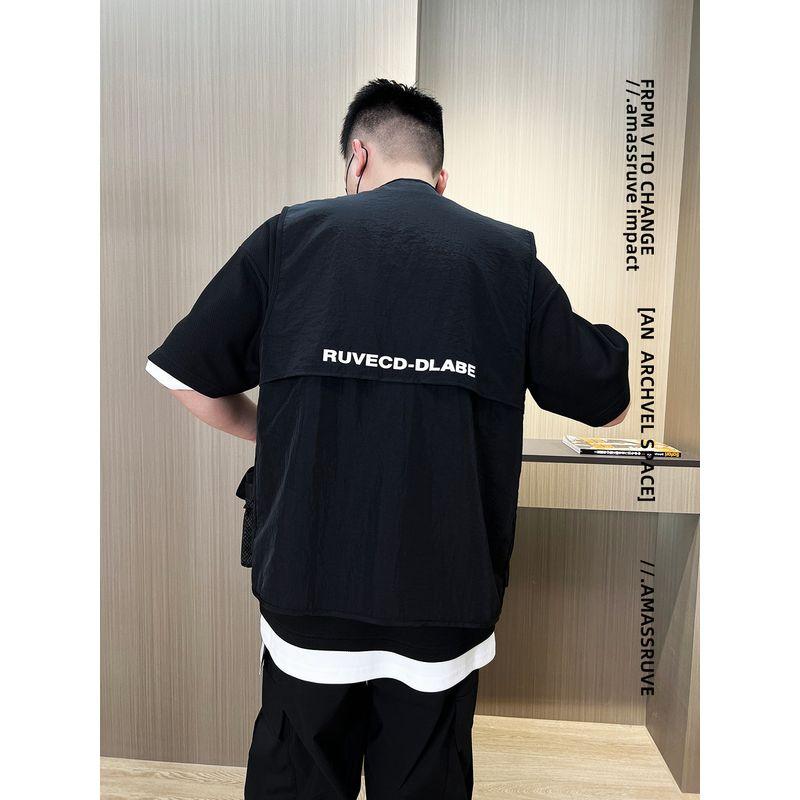 Fashion Brand Foreign Trade Tail Order Functional Vest Mountain Style Tooling