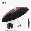 For BMW M Power M3 X1 X3 X5 E36 E39 E46 E60 E90 F10 F20 F30 G20 G30 Car Led Light Automatic Folding Windproof Sunshade Umbrella