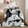 Death Note Poster All-Season Versatile Travel Blanket Compact Suitable for Office Nap & Outdoor Camping LXRa28