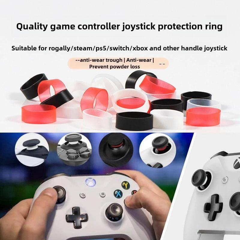 *10-20-piece Silicone Ring Protective Covers ForASUS ROG Ally/Steam Deck/Xbox Handheld Controller Joysticks Anti-wearfor Gamepad