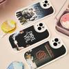 Custodia per Telefono P-Pierce The Veil Band per iPhone 16 15 14 13 12 11 Pro Max Plus Copertura in Pelle Antiurto