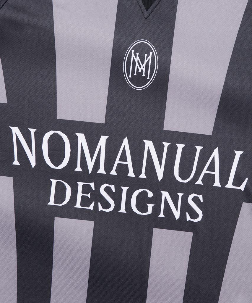 Nomaenyueol Stripe Football Shirt - Gray