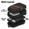 Ergonomic Travel Men Backpack Wear Resistant Large Capacity Business Backpack Fashion Oxford Cloth Laptop Shoulder Bag Daily Use