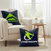 Fashion MMeridaS Bikes Cushion Cover Natural Linen Organic Fabric DoubleSided Printing Couch Pillow Covers Home Decor