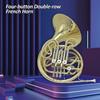 4 Key Double Row French Horn Standard Four-button Double-row Horn for Beginners Examinations Professional Performance