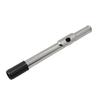 Flute Head Joint, Head Joint, Mouthpiece, Replacement Part, Brass, Nickel Plated, 22.6cm Length, 20mm Socket