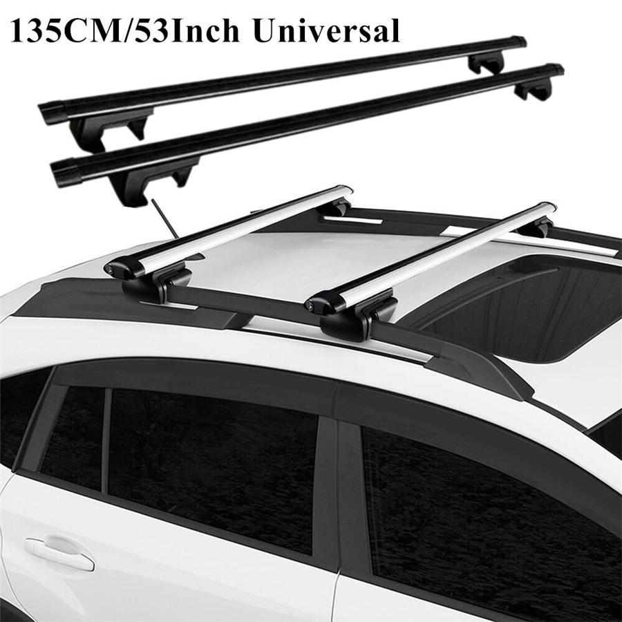 53" Car top Luggage Cross bar With T-slot, Suitable For Most Vehicles With Stock Roof top Side