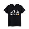 Musk Currency Evolution Same Bitcoin BTC Short Sleeve Tees Men's T-Shirt Coin Circle Stir Fried Bitcoin Cotton Clothing Tops