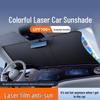 Titanium Silver Car Windshield Sunshade: Heat Insulation, Cooling, Sun Protection
