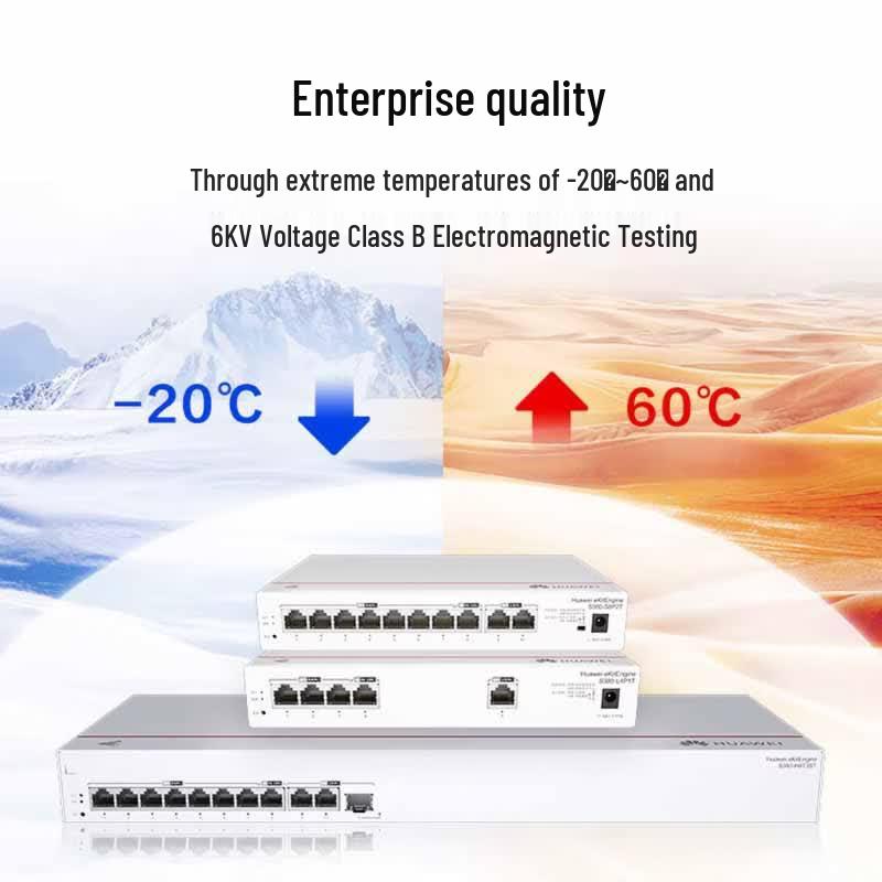 Huawei S380-H8T3ST 10-Port Gigabit Router Switch