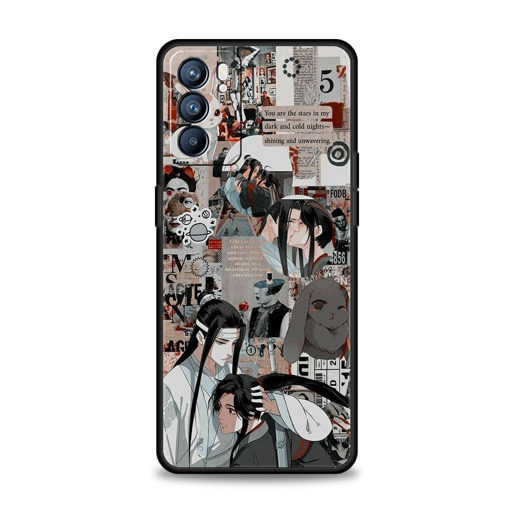 

Чехол для телефона Mo Dao Zu Shi Wei Wuxian для Oppo Find X5 A54 A53 A52 A9 2020 A15 A95 A16 A76 A74 A12 Reno7 SE Reno6 Pro 5G Cover Oppo A52