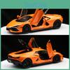 Alloy Sports Simulation Car Model Toy With Sound And Light Functions