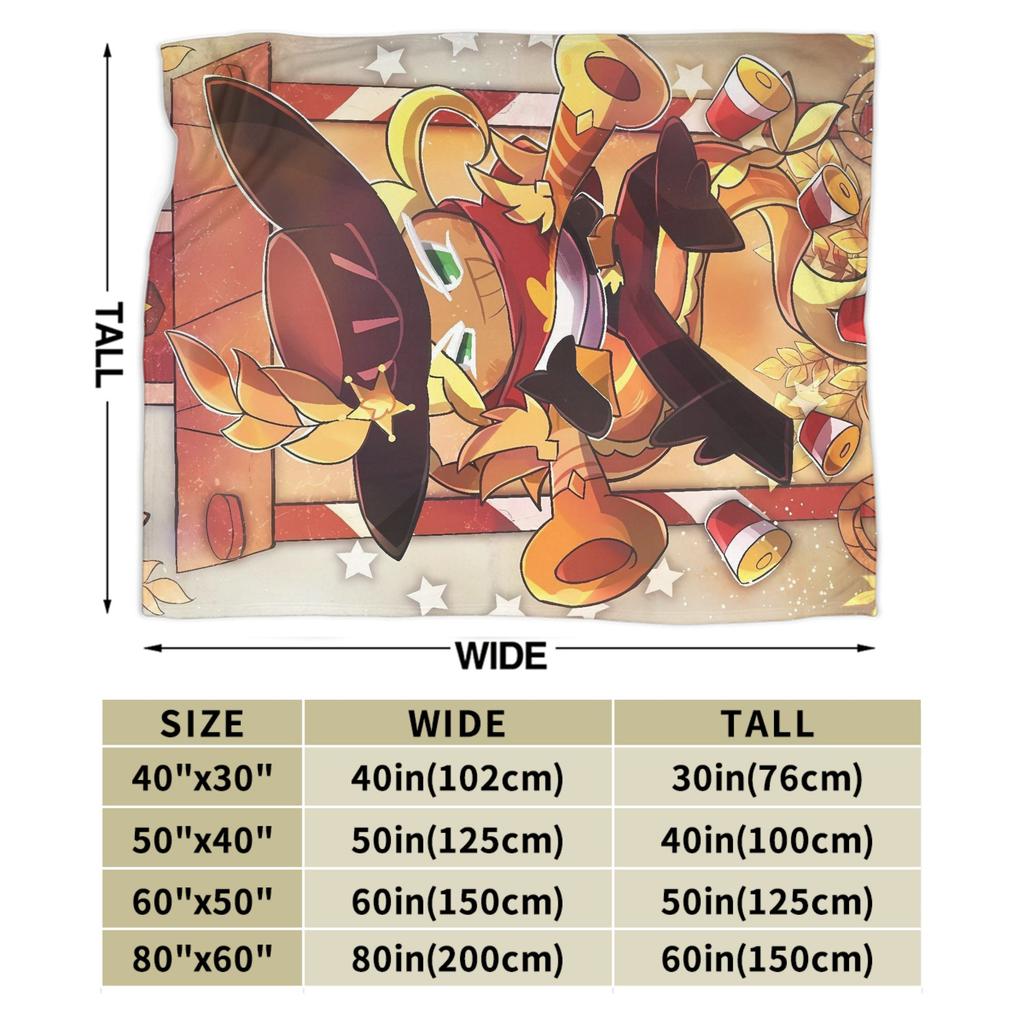Cookie Run Kingdom Plush Blanket Students Flannel Throw Blanket For Couch Bed Soft Warm Custom Quality Bedspread Birthday Gift