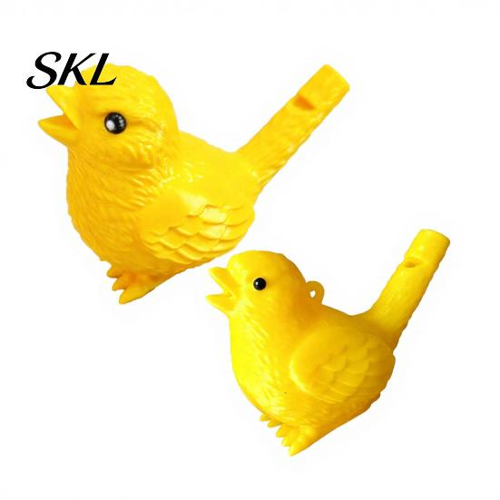 Travel Entertainment Toy 2Pcs Bird Whistle 3D Printed with Water Chamber Realistic Warbling Sound Compact for Outdoor Play Camping Party Favors