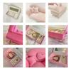 Miniature 1/6 Scale Dollhouses Furniture Sofa Jewelry Storage Box for Doll House Accessories
