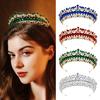 Bride Headwear Luxurious Rhinestones Crown Princess Birthday Party Hair Accessories Alloy Colored Crystal