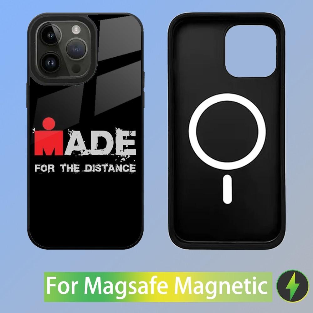 Triathlon Schwimmen Radfahren Laufen Tri Life Handyhülle Für iPhone 15,14,13,12,11,Plus,Pro,Max Mini Magsafe Magnetisches Kabelloses Laden