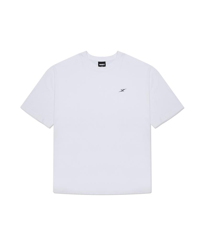 NINEZ Small Logo Cotton Oversized T-Shirt_2 Colors