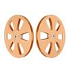 Bobina di riavvolgimento per nastro magnetico 6 fori 1/4 7 pollici Bobina per macchina Bobina aperta vuota per registratore a nastro