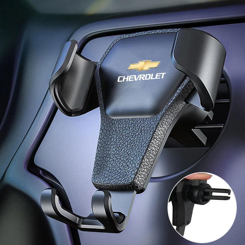 Car sticker Gravity Car Phone Holder Air Vent Clip CellPhone Stand Support For Chevrolet Groove Volt Lacetti Trax Orlando kalos