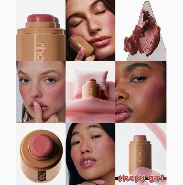 Rhode Blush Stick - Hailey Bieber Piggy/Freckle Dual-Use for Lips & Cheeks