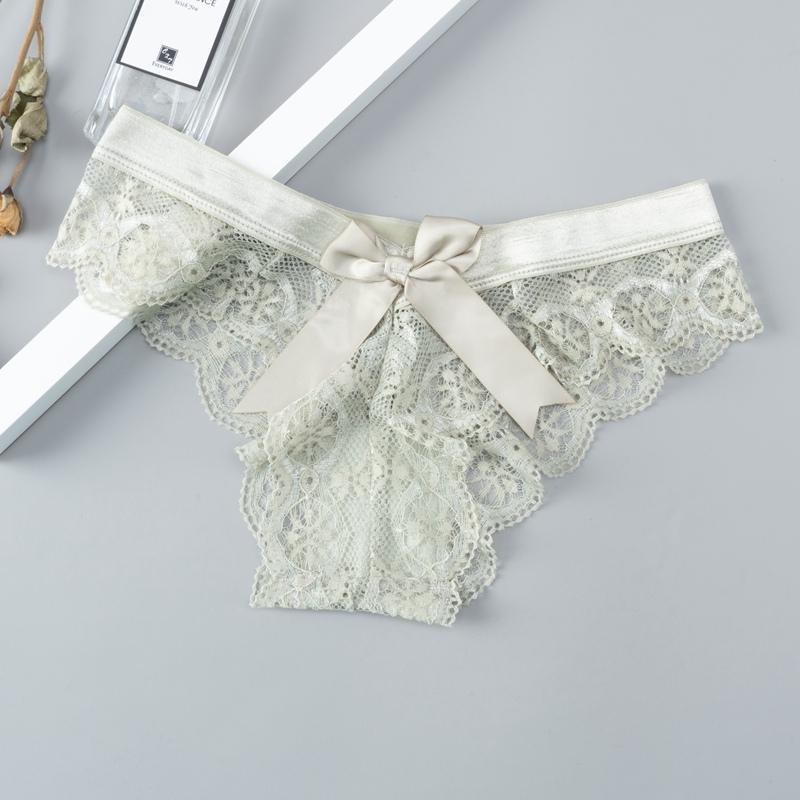 Perizoma Donna In Pizzo E Cotone - Slip Farfalla T-Back Vita Bassa - Biancheria Intima Sexy E Comoda, Multicolore, Taglia Unica