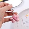 Mini Resin Floral Keyring Cute Bloom Pendant Funny Flower Keychain  Car